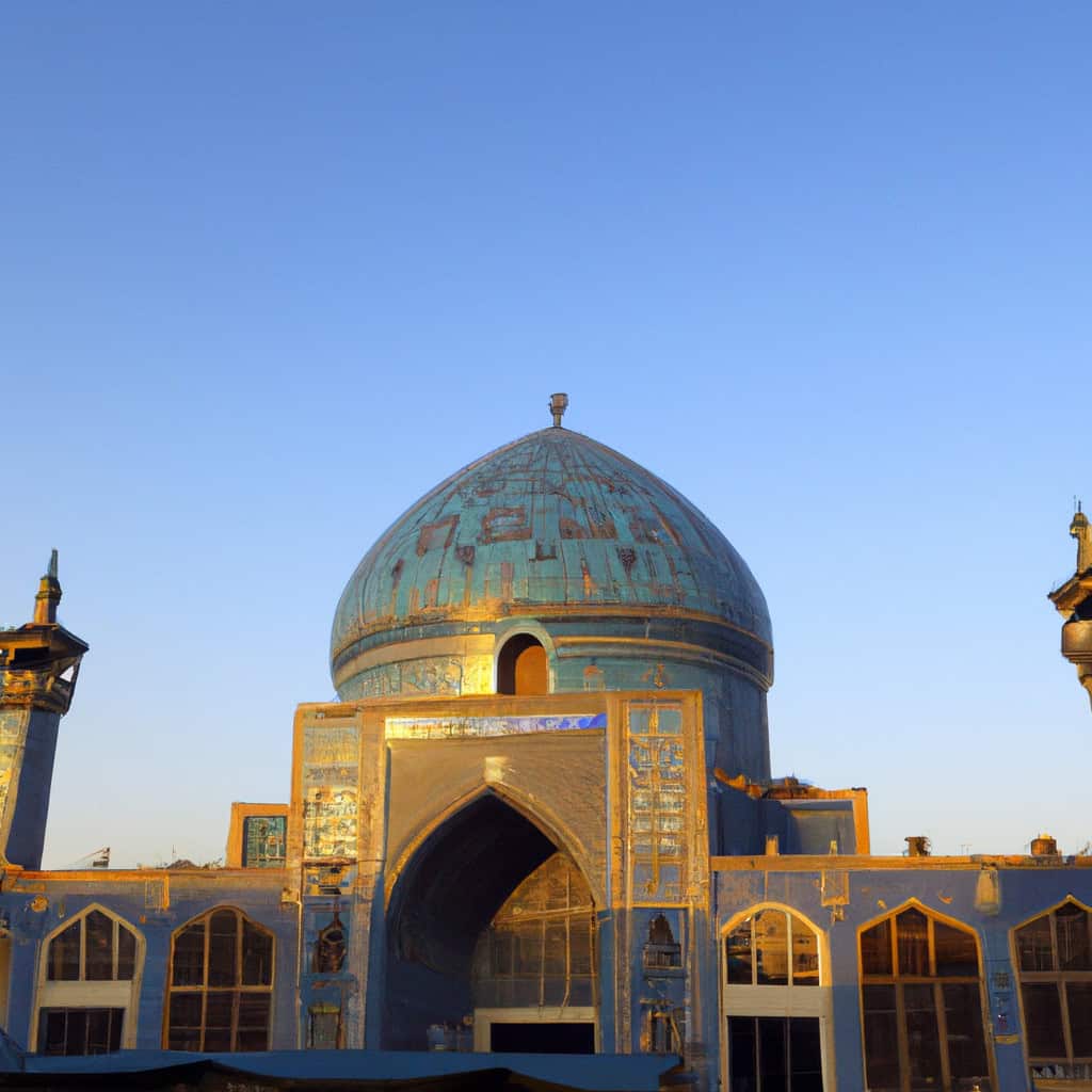 Blue Mosque Shrine of Ali